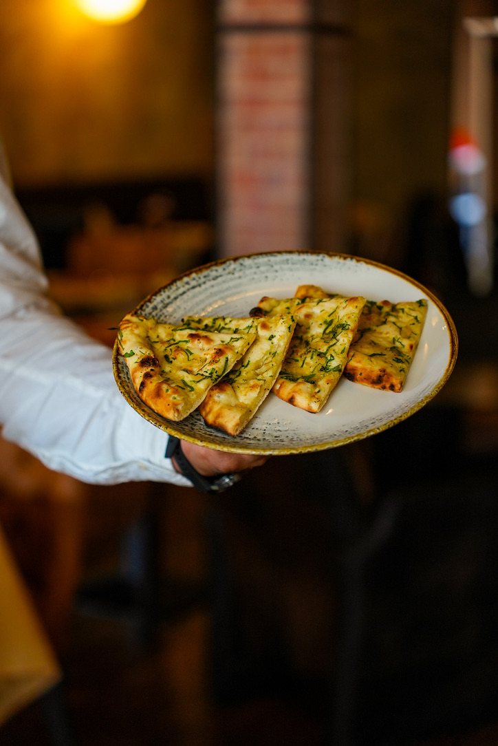 Frisches Naan